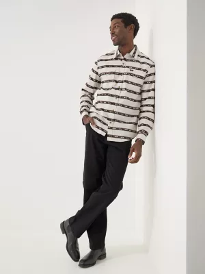 Men's Relaxed Fit Flex Jean in Black