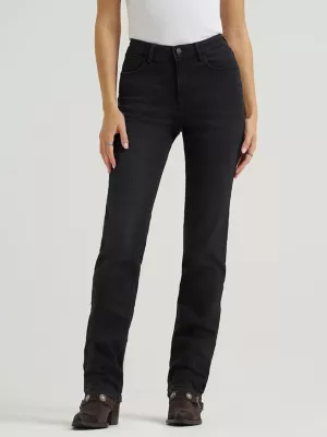 Women's Wrangler® High Rise True Straight Leg Jean in Ivy