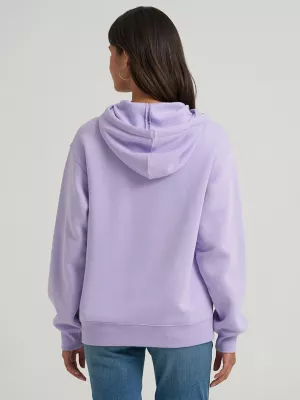 Women's Wrangler Bold Logo Hoodie in White