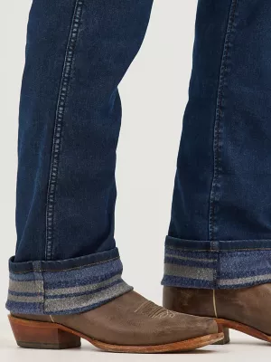 Premium Performance Cowboy Cut® Regular Fit Warmth Jean in Dark Rinse