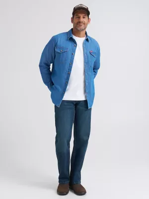 Wrangler® Men's Five Star Premium Flex Relaxed Fit Bootcut Jean in Huxley