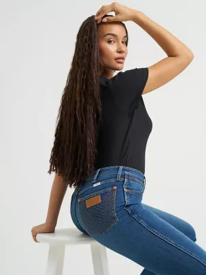 Women's High Rise Bootcut Jean in Icon