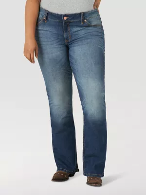 Women's Wrangler Retro® Mae Jean (Plus) in MS Wash