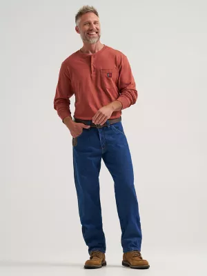 Wrangler® RIGGS Workwear® Five Pocket Jean in Antique Indigo