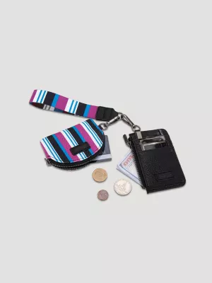 Brushpopper Stripe Wallet Card Set:Hot Pink:One Size