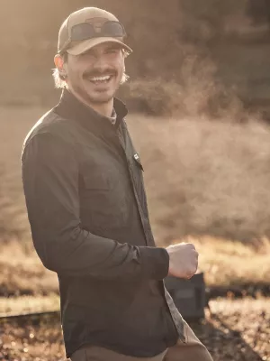 Wrangler All Terrain Gear Men's Technical Shirt in Jet Black