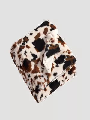 Wrangler Homestead Printed Throw:Brown/White:One Size