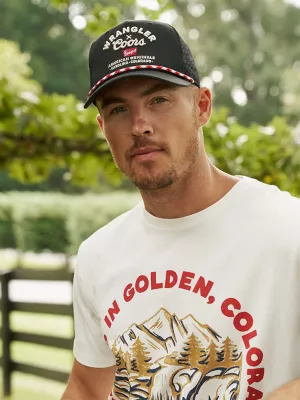 Wrangler x Coors American Trucker Cap:Black:One Size