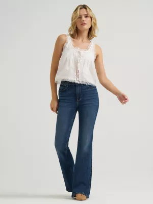 Women's Wrangler® Fierce Flare Jean in Brockton