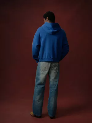 Wrangler x Cherry America's Favorite Hoodie in Royal Blue
