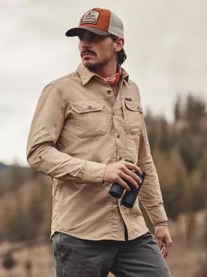 Wrangler ATG™ Men's Mix Material Shirt in Twill