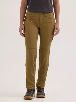 Wrangler® Women's RIGGS Workwear® Technical Multiseason Work Pant in Kangaroo