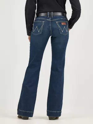 Women's Wrangler Retro® Mae Wide Leg Trouser Jean in Samantha