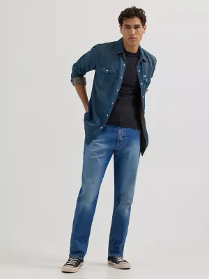 Men's Relaxed Taper Jean in Seventeen