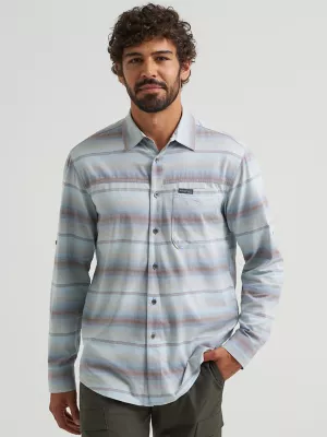 Men's Outdoor Single Pocket Shirt in Bayside Blue