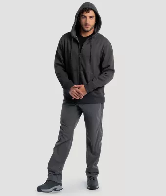 Men's RIGGS WORKWEAR® Full Zip Hoodie in Charcoal Grey