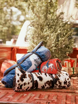 Wrangler Sleeping Bag:Brown/White:One Size