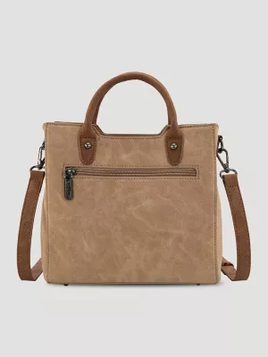 Small Braid Trim Tote:Tan:One Size