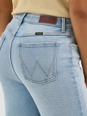 Women's Wrangler® High Rise True Straight Leg Jean in Ivy