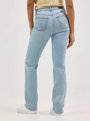 Women's Wrangler® High Rise True Straight Leg Jean in Ivy