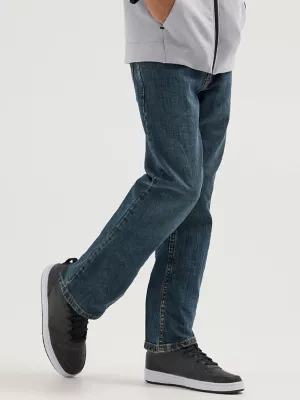 Boy's Wrangler® Five Star  Classic Straight Fit Jean (4-7) in Sunkissed Denim