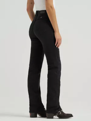 Women's Wrangler® High Rise True Straight Leg Jean in Ivy