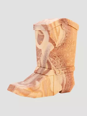 Foam Boot Pet Toy:Tan:OneSize