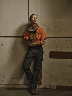 Wrangler x The Last of Us Carpenter Jean in Dark Vintage