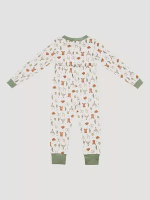 Wrangler Youth Pajama Set in Sheriff