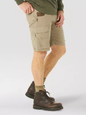 Wrangler® RIGGS Workwear® Stretch Ranger Cargo Short in Dark Khaki