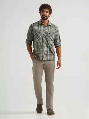 Men's Wrangler® Outdoor Rugged Utility Pant in Brindle