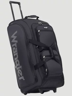 Wesley Rolling Duffle Bag:Black:One Size