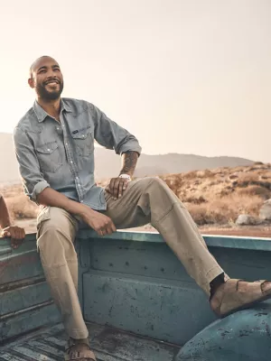 Men's Ripstop Cargo Pant in Military Vintage Khaki