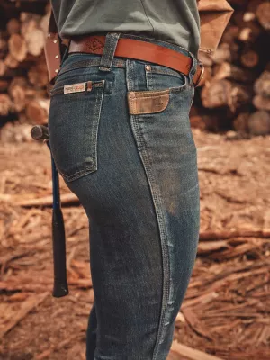 Women's Wrangler® RIGGS Workwear® Bootcut Work Jean in Light Stone