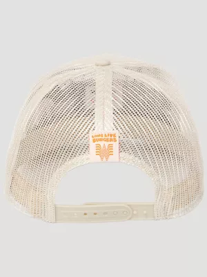 Whataburger Heritage Trucker Hat:Marshmallow:One Size