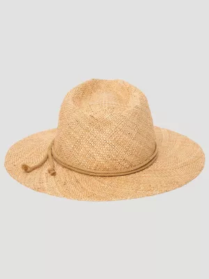 Womens Marthas Vineyard Fedora:Natural:OneSize