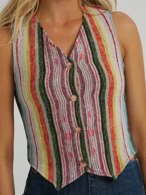 Wrangler x Lainey Wilson Rodeo Ben Jacquard Vest in Jacquard