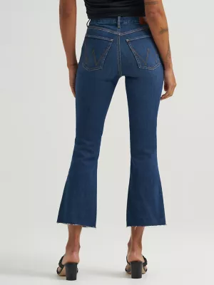 Women's Wrangler Bespoke Kick Flare Jean in Rosa