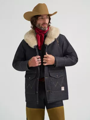 Filson x Wrangler Indigo Packer Jacket in Indigo