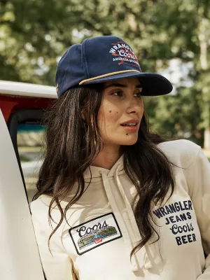 Wrangler x Coors American Buckin Cap:Navy:One Size