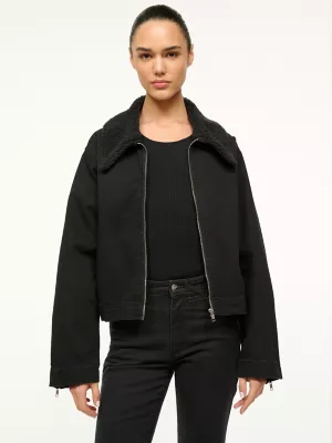 Wrangler + STAUD The Minimal Jacket in Black