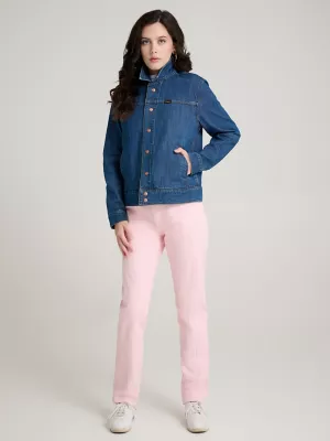 Wrangler x Stranger Things Nancy Jacket in Classic Blue
