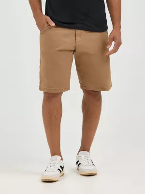 Men's Wrangler® Five Star Premium Carpenter Shorts in Brown Duck