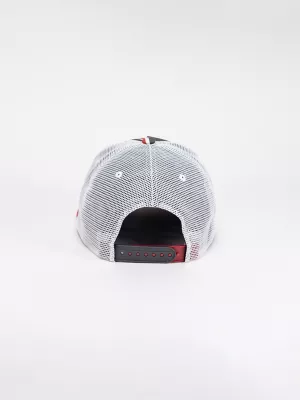 Stripe Logo Trucker Hat:Ceramic Stripe:One Size