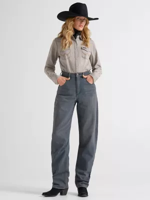 Women's Sleek Barrel Jean in Moonstone Fade