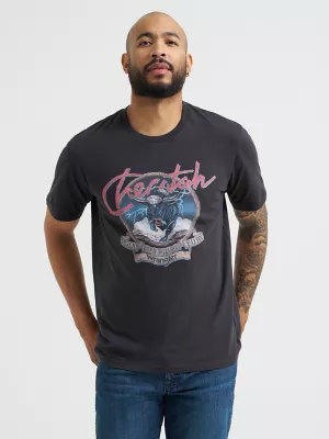 Wrangler Reissue Checotah Unleashed T-Shirt in Phantom