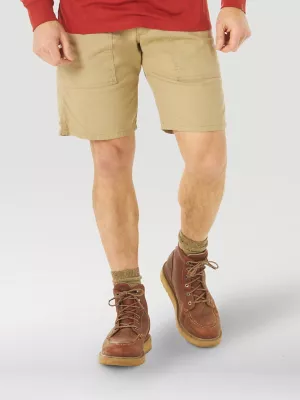 Wrangler® RIGGS Workwear® Regular Fit Work Short in Golden Khaki