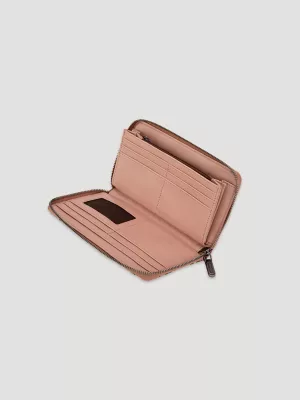 Southwestern Print Wristlet:Dark Pink:One Size: