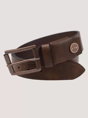 Wrangler ATG™ Leather Stretch Belt in Matte Black