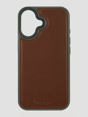 Smartphone Leather Case:Brown:16